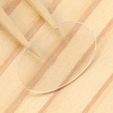Ellipse Flat Watch Glass for Bvlgari Ovale OVW27GG/12 27x19mm Sapphire Crystal