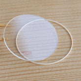Verre de montre pour Patek Philippe 5120 Calatrava Couvercle avant/arrière Verre saphir