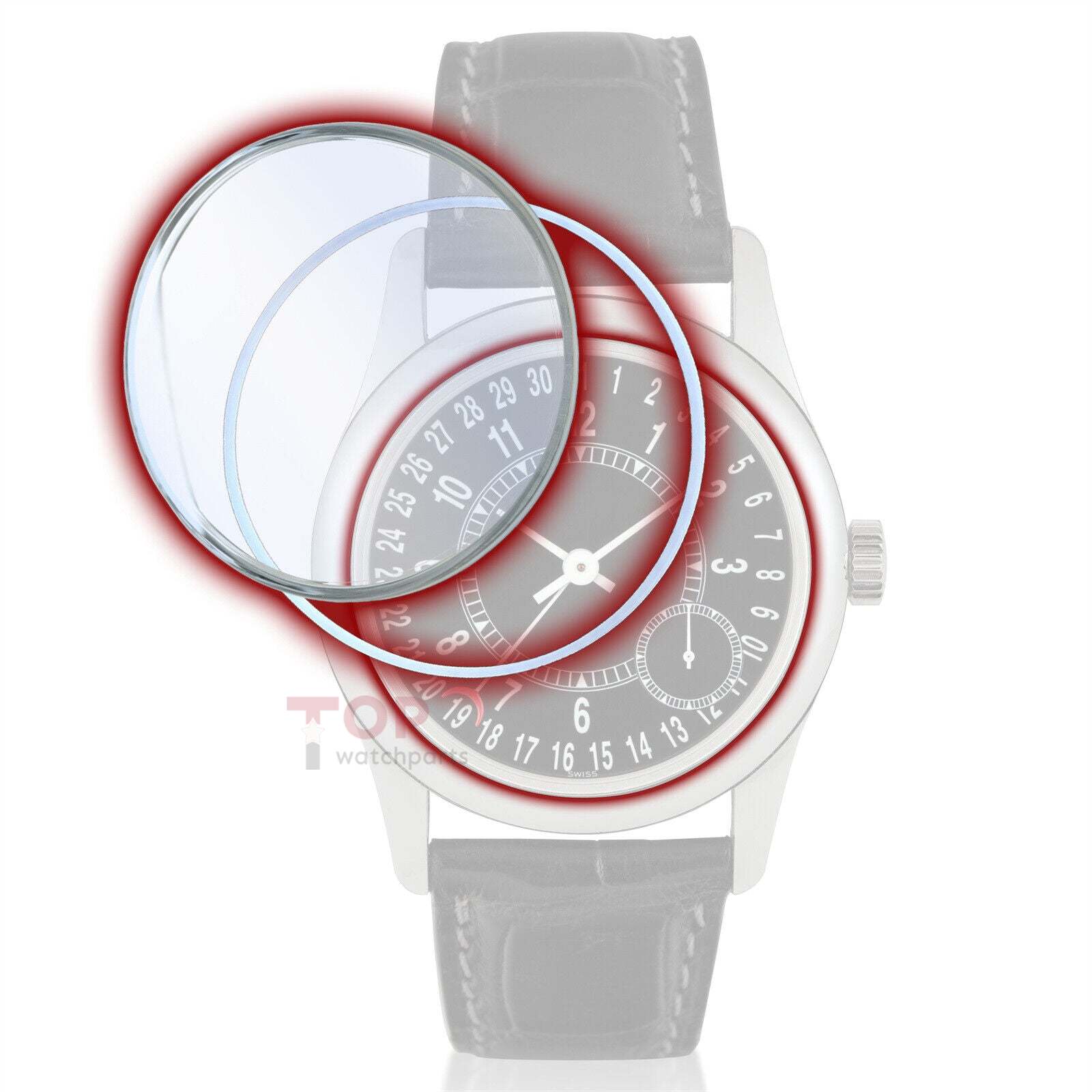 Watch Crystal for Patek Philippe 6000 Calatrava Watch Sapphire Glass