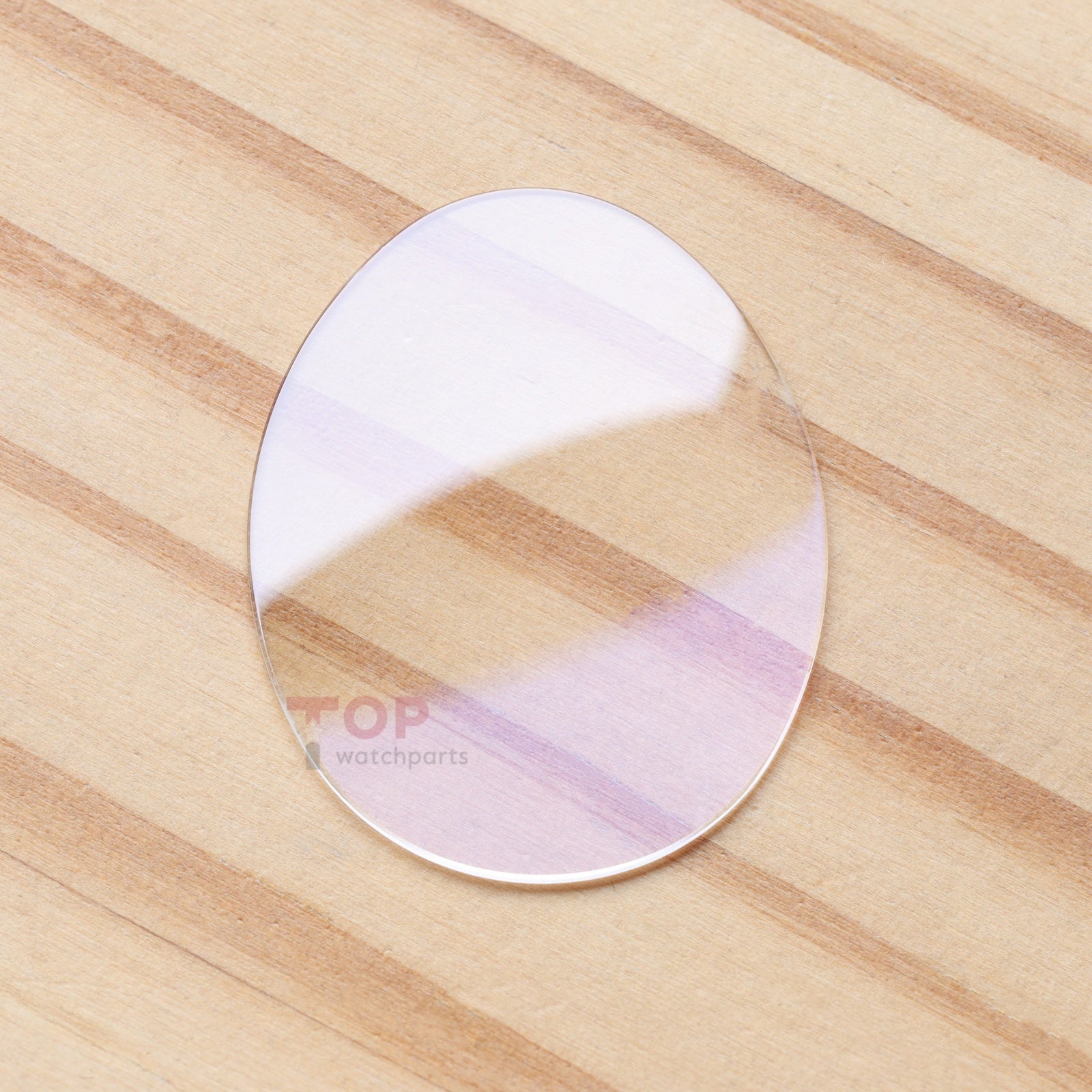 Watch Ellipse Sapphire Crystal for Breguet REINE DE NAPLES 34.3×26.3mm Glass