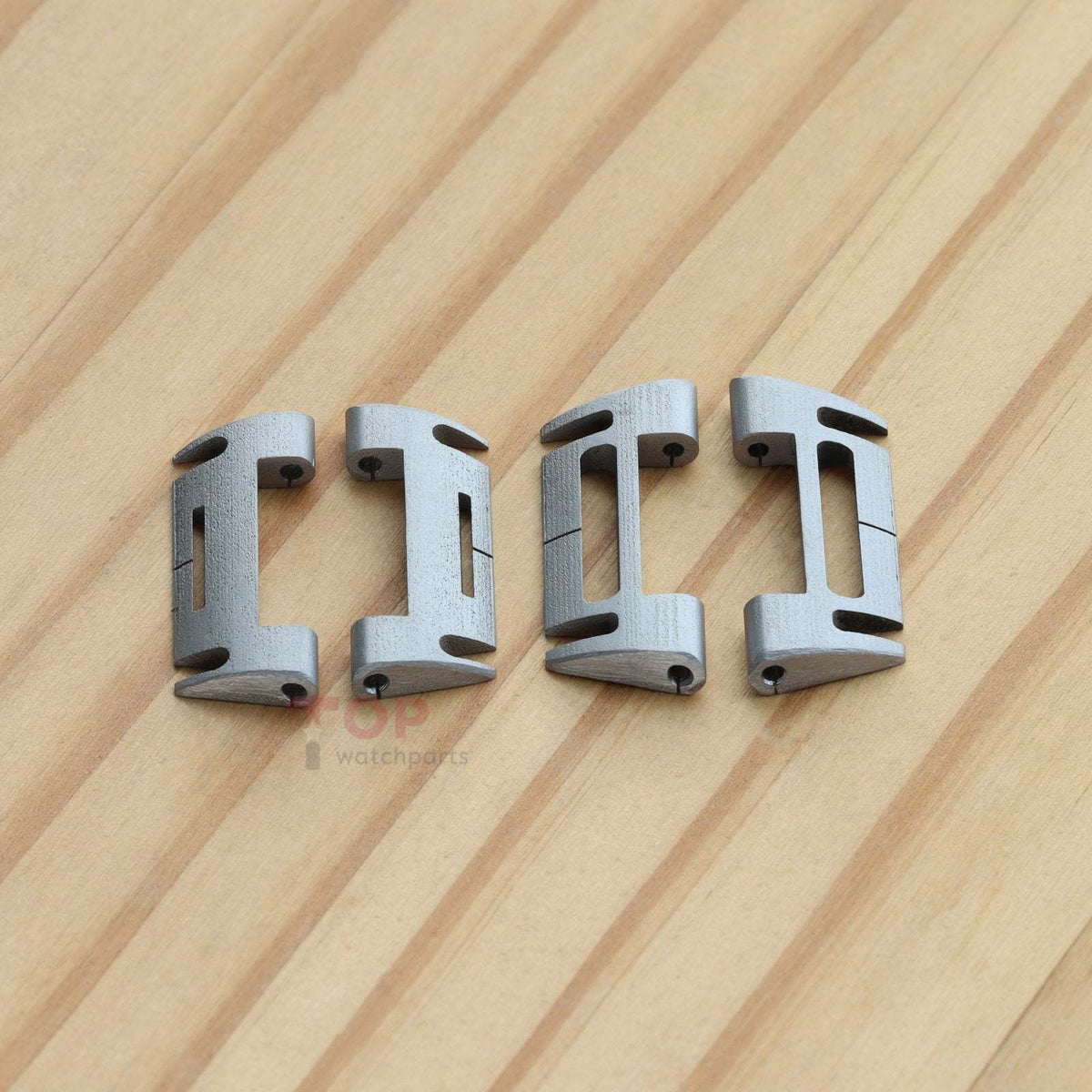 Steel 28/30mm Watch Leather Strap Insert for IWC Ingenieur Watch Band Link