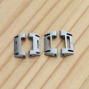 Steel 28/30mm Watch Leather Strap Insert for IWC Ingenieur Watch Band Link