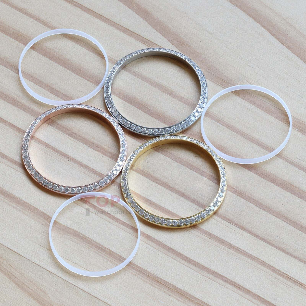 Watch Diamond Bezel for Rolex Datejust 36 Watch Gemstone