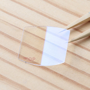 AR Coating Box-shaped Watch Sapphire Crystal&Gasket for IWC Da Vinci Chronograph IW376601 44mm Front&Case Back Glass