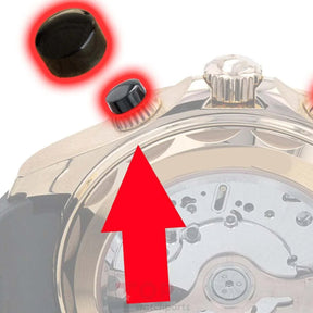Watch Ceramic Pusher Cap for Omega Seamaster Diver 300M 44mm 210/212 Chronograph Watch