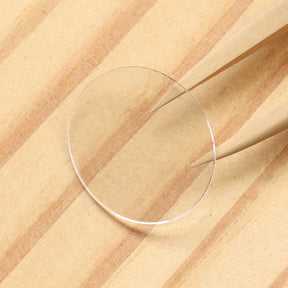 Ellipse Flat Watch Sapphire Crystal for Chopard Happy Sport 275362/278602 31.31x29mm Front&Case Back Glass