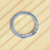 Synthetic Blue Sapphire Watch Bezel for Rolex Daytona 40mm Watch Gemstone Bezel
