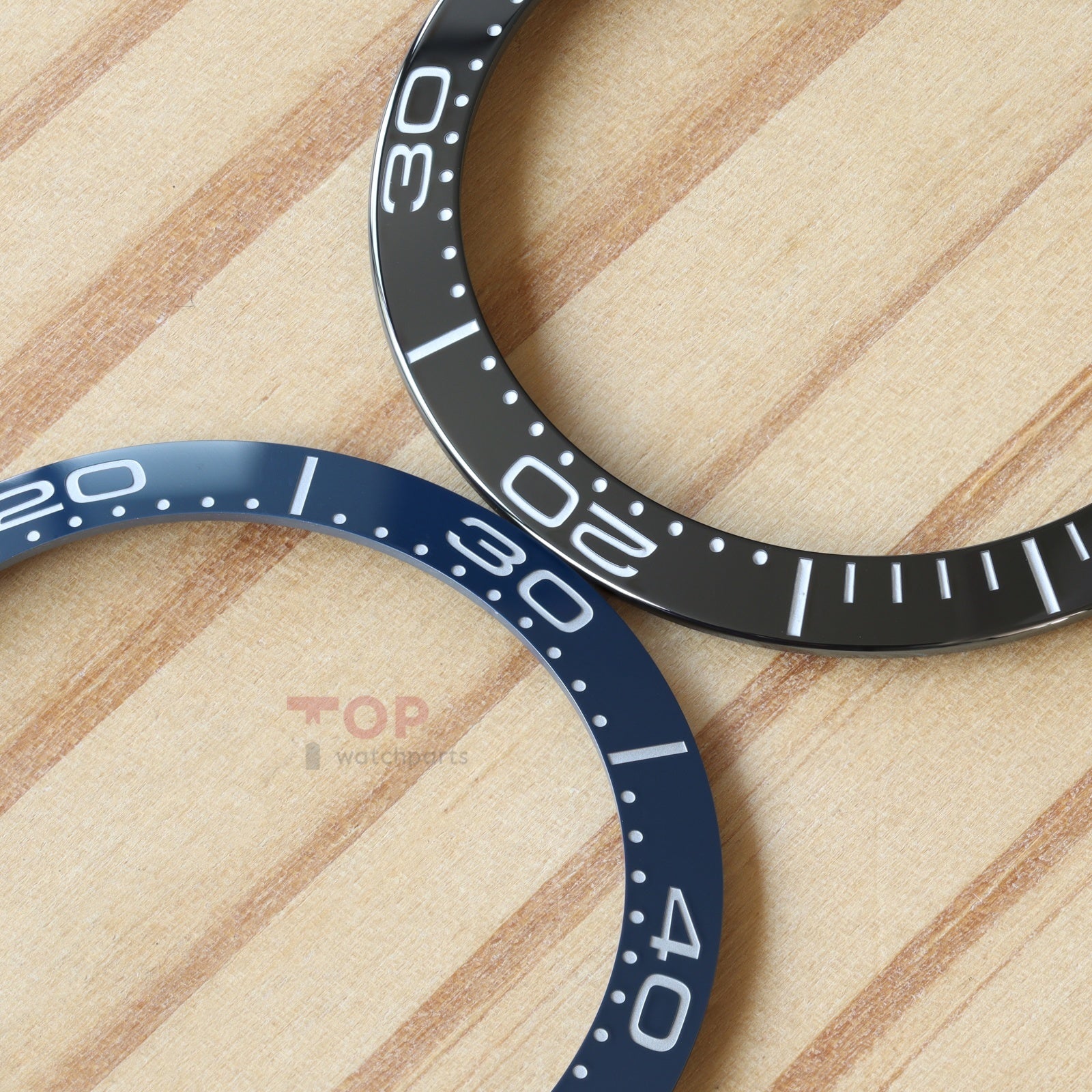 Ceramic Watch Bezel for Omega Seamaster Diver 300 M 41mm 212.30.41 Watch Insert