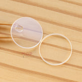Watch Sapphire Crystal&Gasket for Tudor Prince 73190/94401/73090 33/34mm Watch Glass Date Window