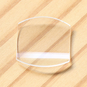 Tonneau Raised Watch Glass for Bvlgari Assioma AA44C14SSD 44×34mm Sapphire Crystal