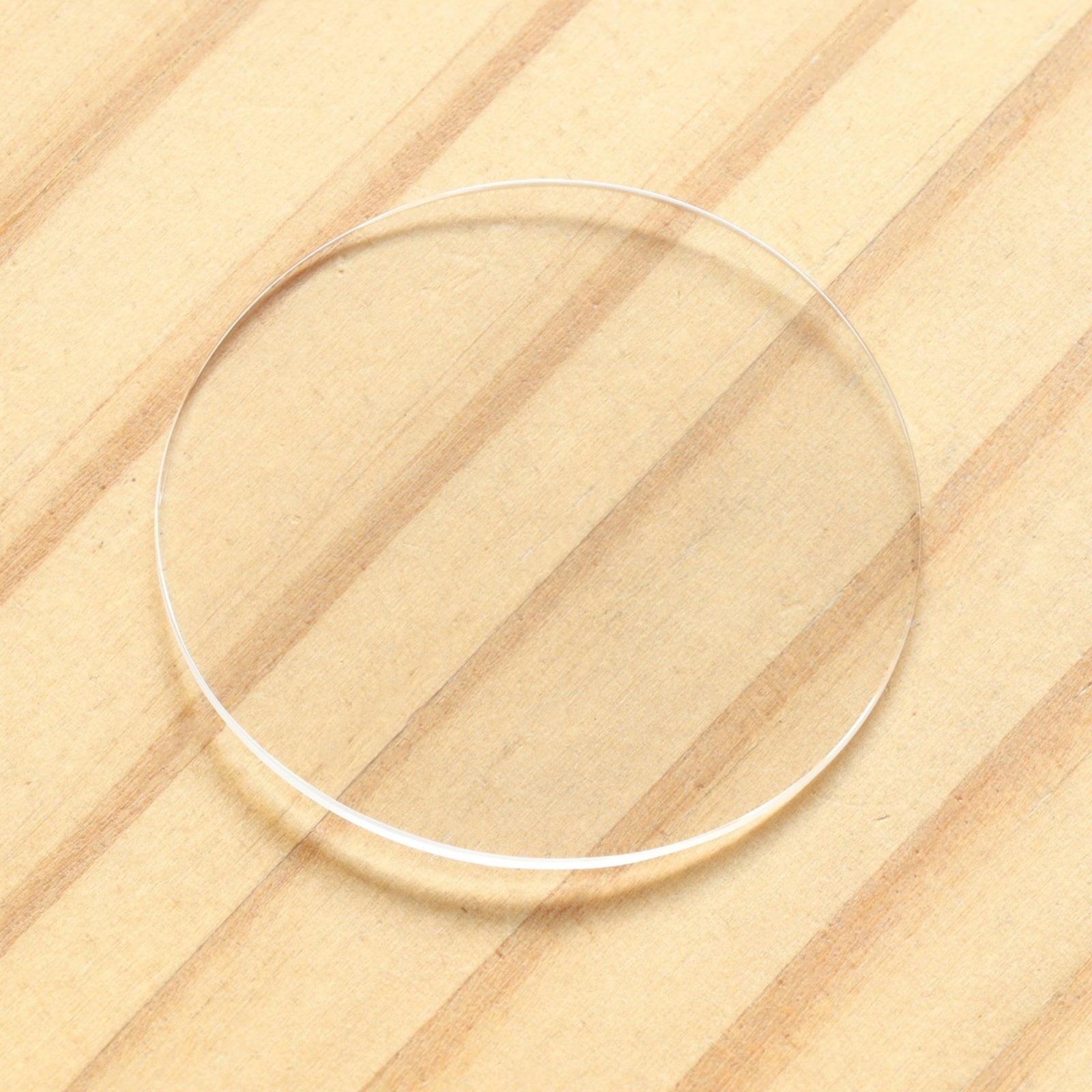 Round Raised Watch Sapphire Crystal for Bvlgari 102396 41mm Glass