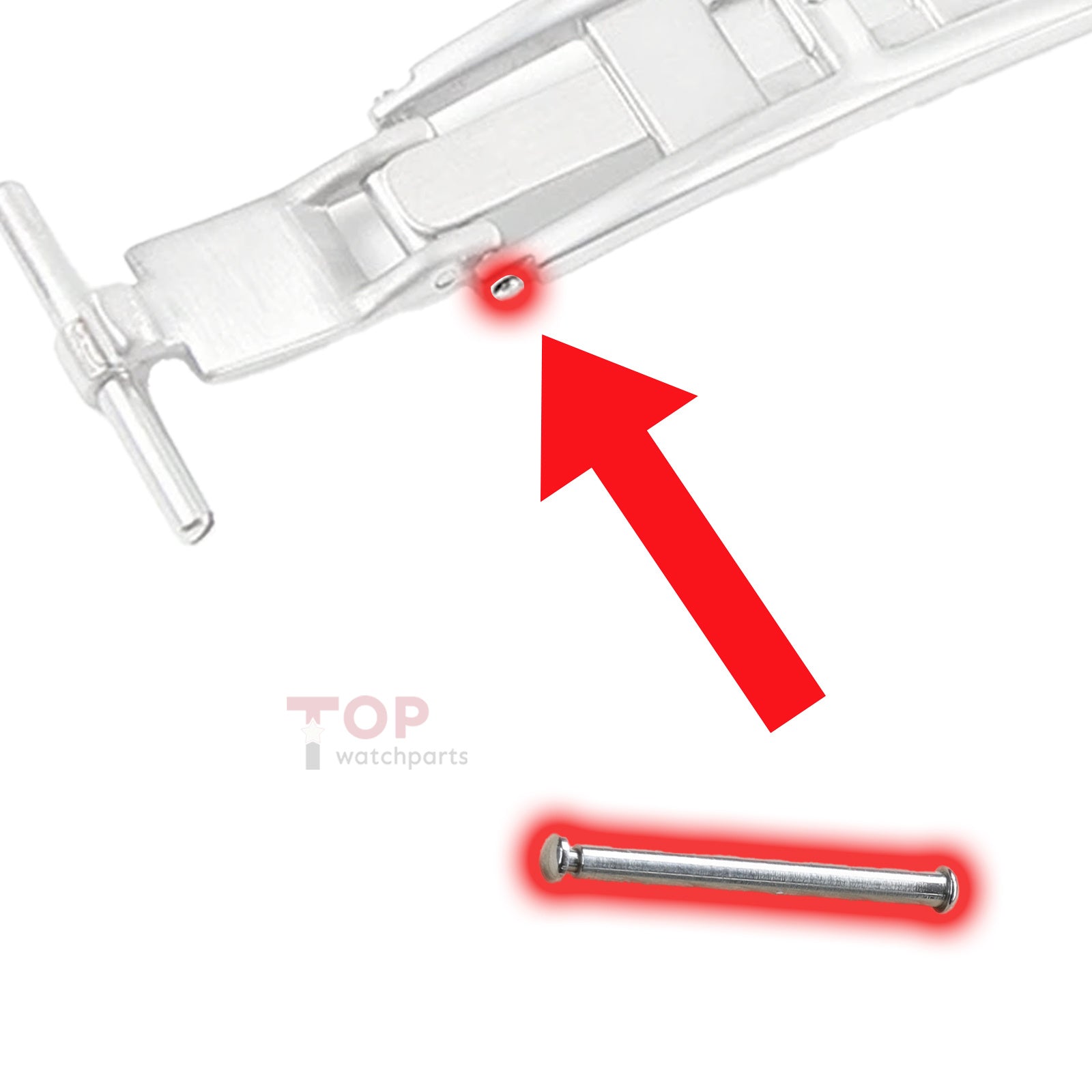 Buckle/Clasp Rivet Pin for Richard Mille RM Watch