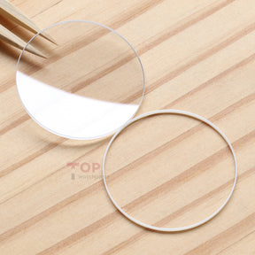 Watch Glass for Breguet Hora Mundi Classique 5717 43mm Sapphire Crystal&Gasket