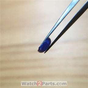 sapphire crystal (blue zircon) for Cartier Ballon Bleu watch crown parts