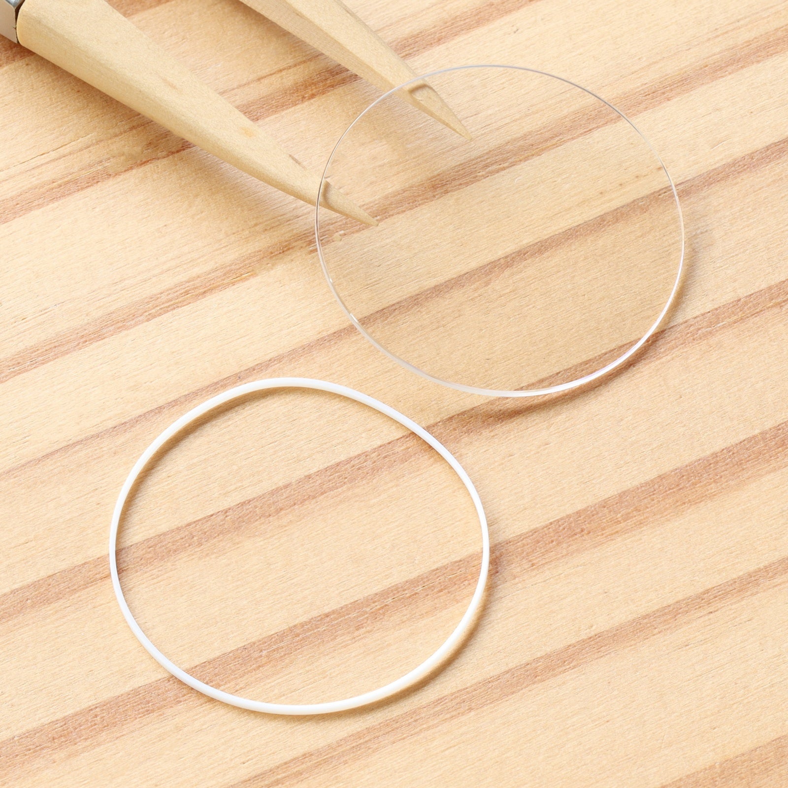 AR Coating Double Domed Sapphire Crystal&Gasket for Vacheron Constantin VC Traditionnelle 25558/25557/25155 30mm Watch Glass