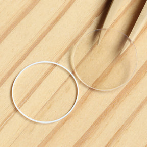 AR Coating Double Domed Watch Sapphire Crystal&Gasket for Blancpain Ladybird Quantième Complet 2360-2991 33.7mm Glass