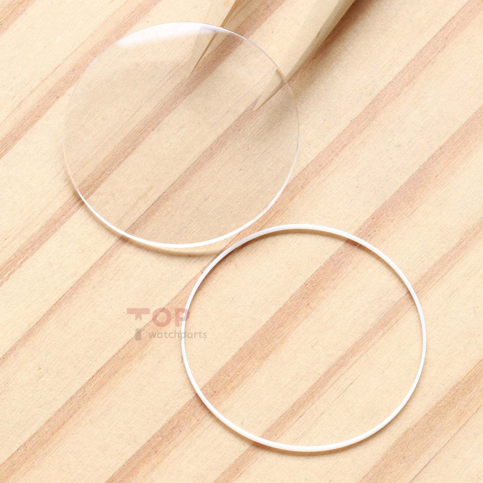 Double Domed Sapphire Crystal&Gasket for Vacheron Constantin VC Malte 81000/81500 37mm Watch Glass