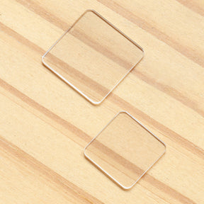 Square Flat Watch Glass for Chopard Happy Sport 278892/278893/276679 Sapphire Crystal