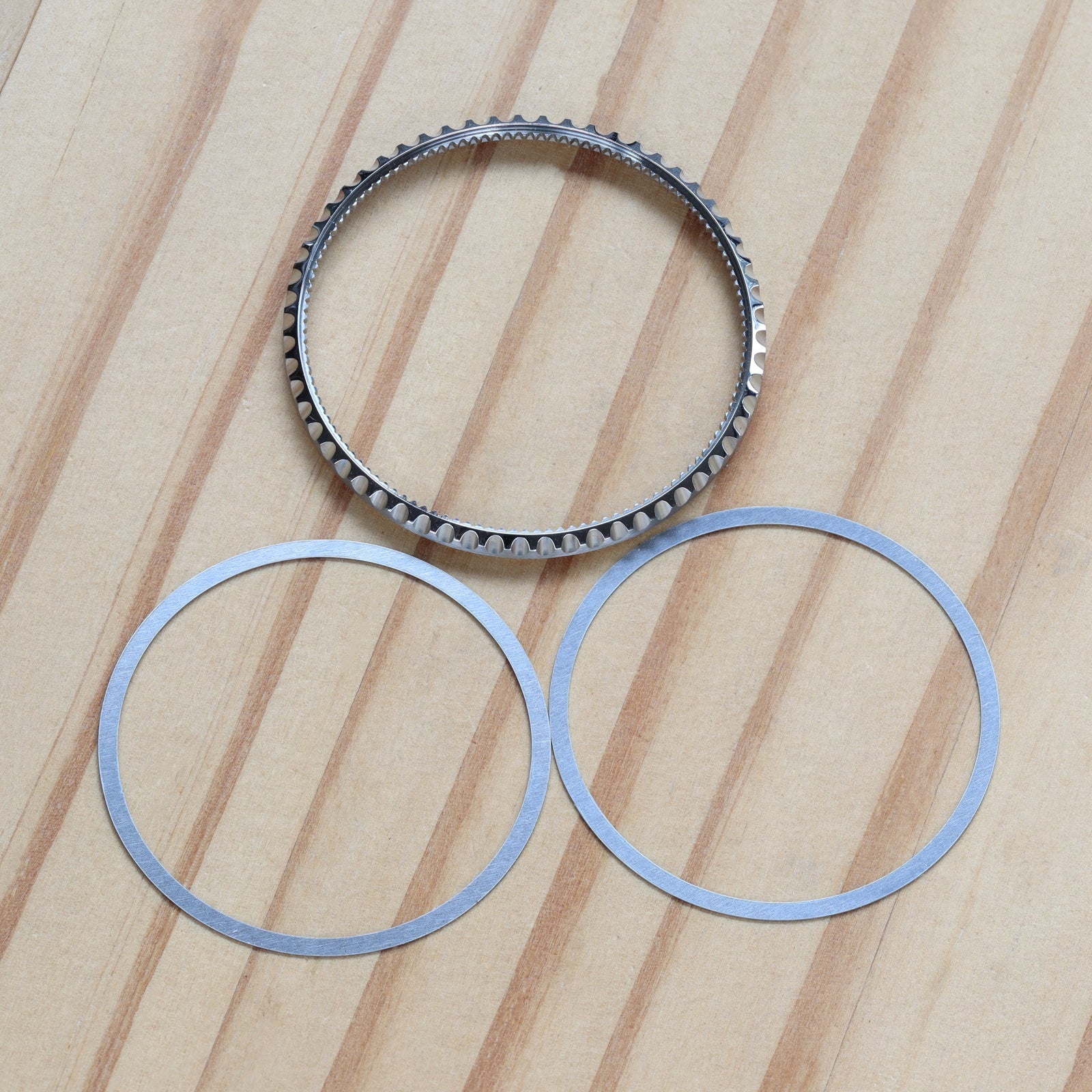 Fluted Bezel and Bezel Pad for Rolex GMT-Master II 16710/16610 Watch