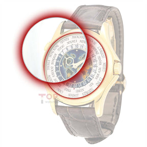 Uhrenglas für Patek Philippe 5131 World Time Doppelt gewölbtes Saphirglas
