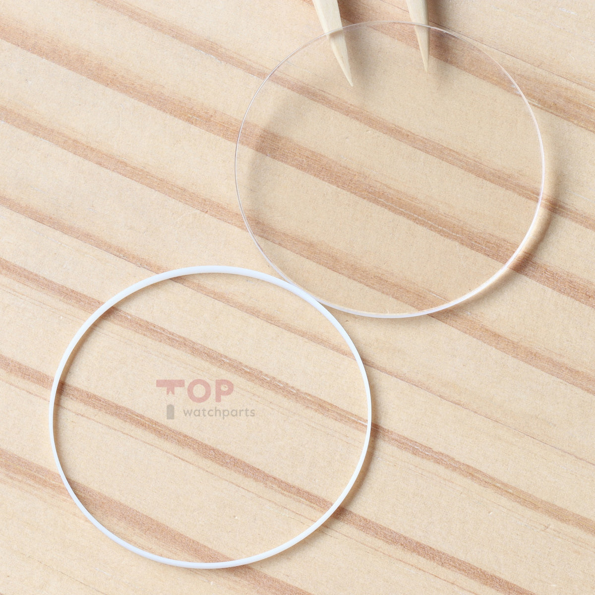 Double-sided AR Coating Watch Sapphire Crystal&Gasket for IWC Aquatimer Chronograph IW378101/3723 44mm Glass