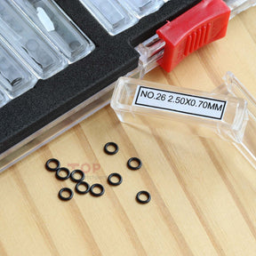 39 Sizes Set Watch Rubber Gasket Set Waterproof Ring for Watch Crown Tube/Button Pusher/Crown/Screw