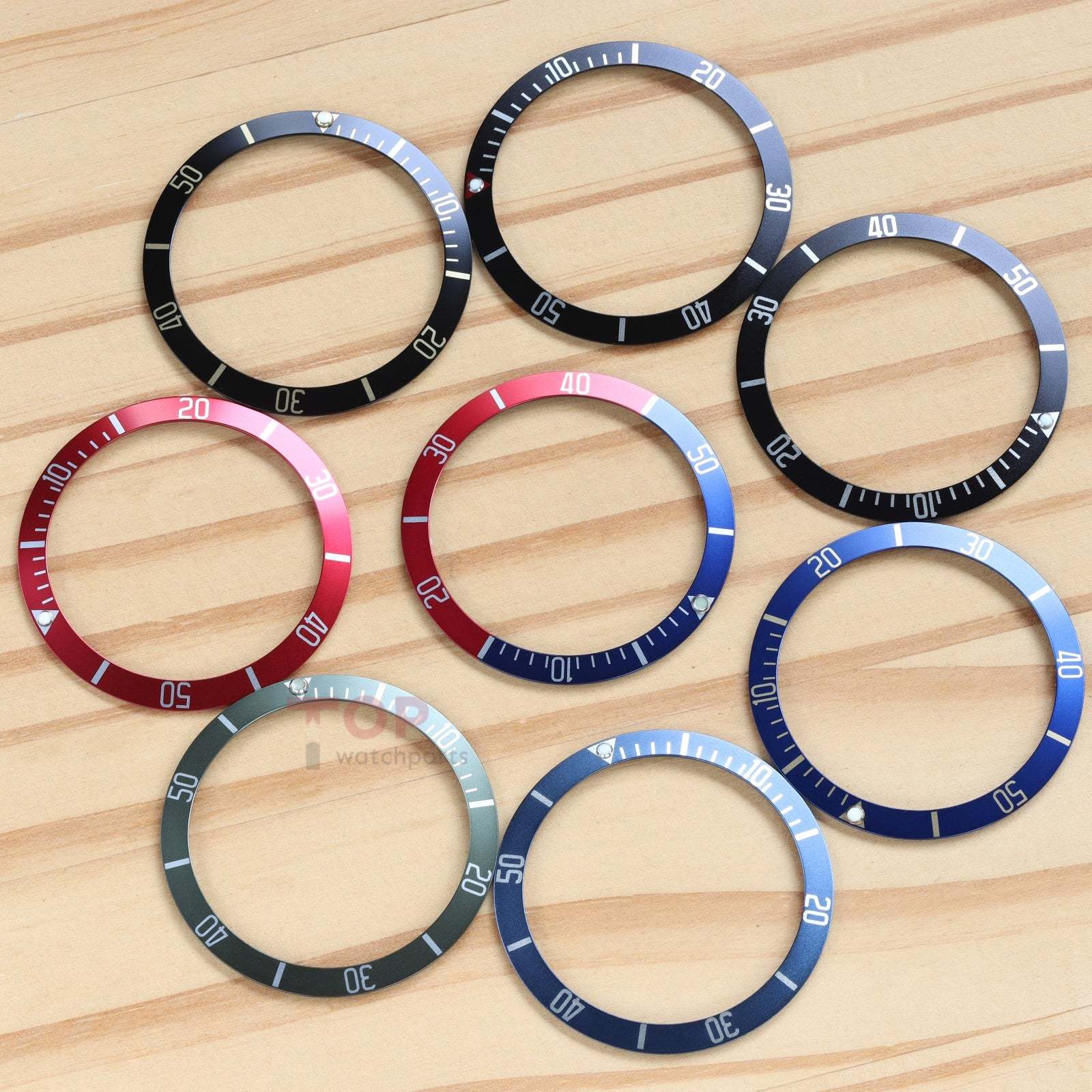 Bezel for Tudor Black Bay 79220/79230/7941 41mm Watch Aluminum Insert