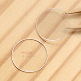 Round Flat Watch Sapphire Crystal&Gasket for Chopard Happy Sport 278291 32mm Glass