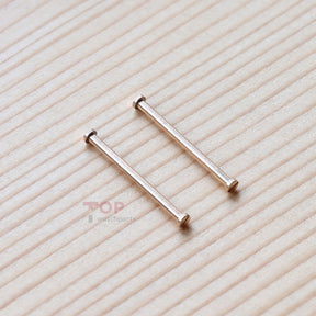 Watch Strap Screw Tube Pin for Omega 425.60.34 De Ville Ladymatic 34mm Watch Band