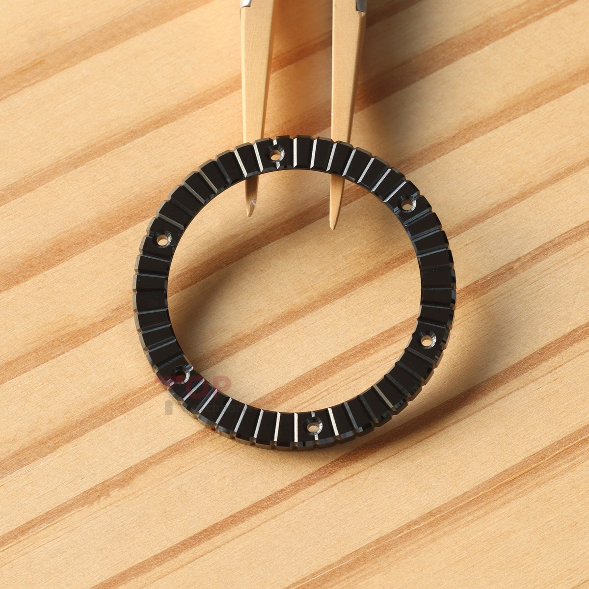 Polished Ceramic Watch Bezel for Hublot Big Bang Caviar 346 41mm Watch Black