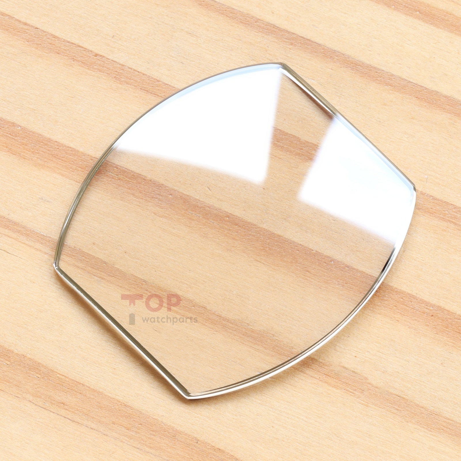 Tonneau Raised Watch Sapphire Crystal for Chopard L.U.C 16/2267 40x48mm Front&Case Back Glass