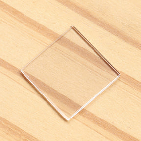Tonneau Flat Square Sapphire Crystal for Chopard Ice Cube 136690 25x25mm Watch Glass