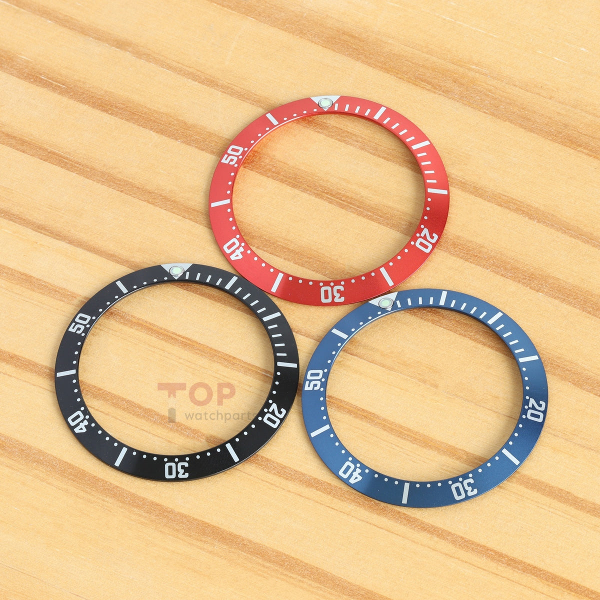 Aluminum Watch Bezel Insert for Omega Seamaster 300M 36mm Watch