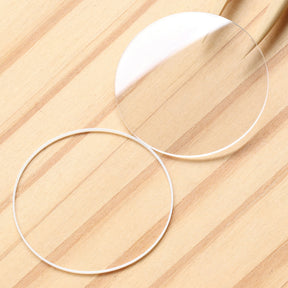 Watch Sapphire Crystal&Gasket for Vacheron Constantin VC Traditionnelle 81574/85290/87172/82172 Front&Case Back Glass