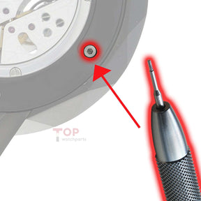 0.8mm Internal Hexagon Watch Case Back Screwdriver for Graff 5500HV/GS38PD Watch Back Cover Tools