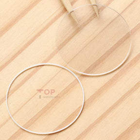 Watch Sapphire Crystal&Gasket for Vacheron Constantin VC Traditionnelle 81574/85290/87172/82172 Front&Case Back Glass