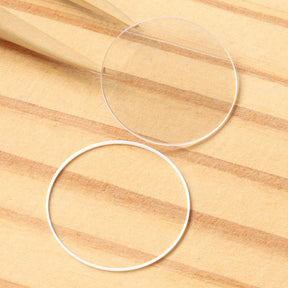 Watch Sapphire Crystal&Gasket for Blancpain Villeret Ultra-Slim 6102-2987-55A 29.20mm Front&Case Back Glass