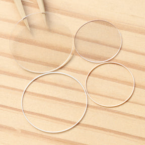 Watch Sapphire Crystal&Gasket for Vacheron Constantin VC Patrimony 85180/86180 Front&Case Back Glass