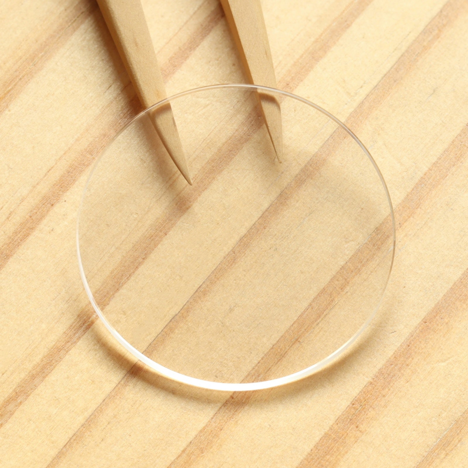 Round Flat Watch Sapphire Crystal&Gasket for Bvlgari Octo 101963 BGOP41BGLD/BGR3370 41mm Glass