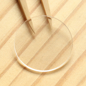 Round Flat Watch Sapphire Crystal&Gasket for Bvlgari Octo 101963 BGOP41BGLD/BGR3370 41mm Glass