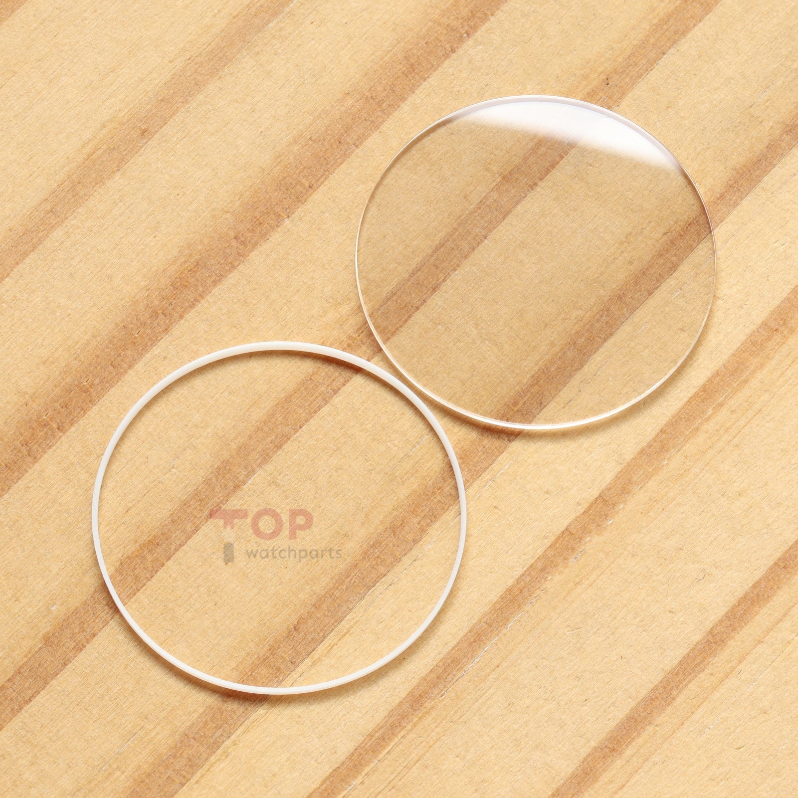 Watch Sapphire Crystal&Gasket for Chopard Happy Sport/Happy Diamonds 274893/278573 30mm Front&Case Back Glass