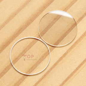 Watch Sapphire Crystal&Gasket for Chopard Happy Sport/Happy Diamonds 274893/278573 30mm Front&Case Back Glass