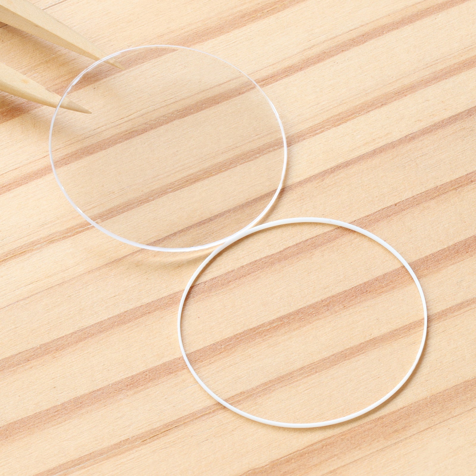 Double Domed Sapphire Crystal&Gasket for Vacheron Constantin VC Traditionnelle 43075 41mm Watch Glass