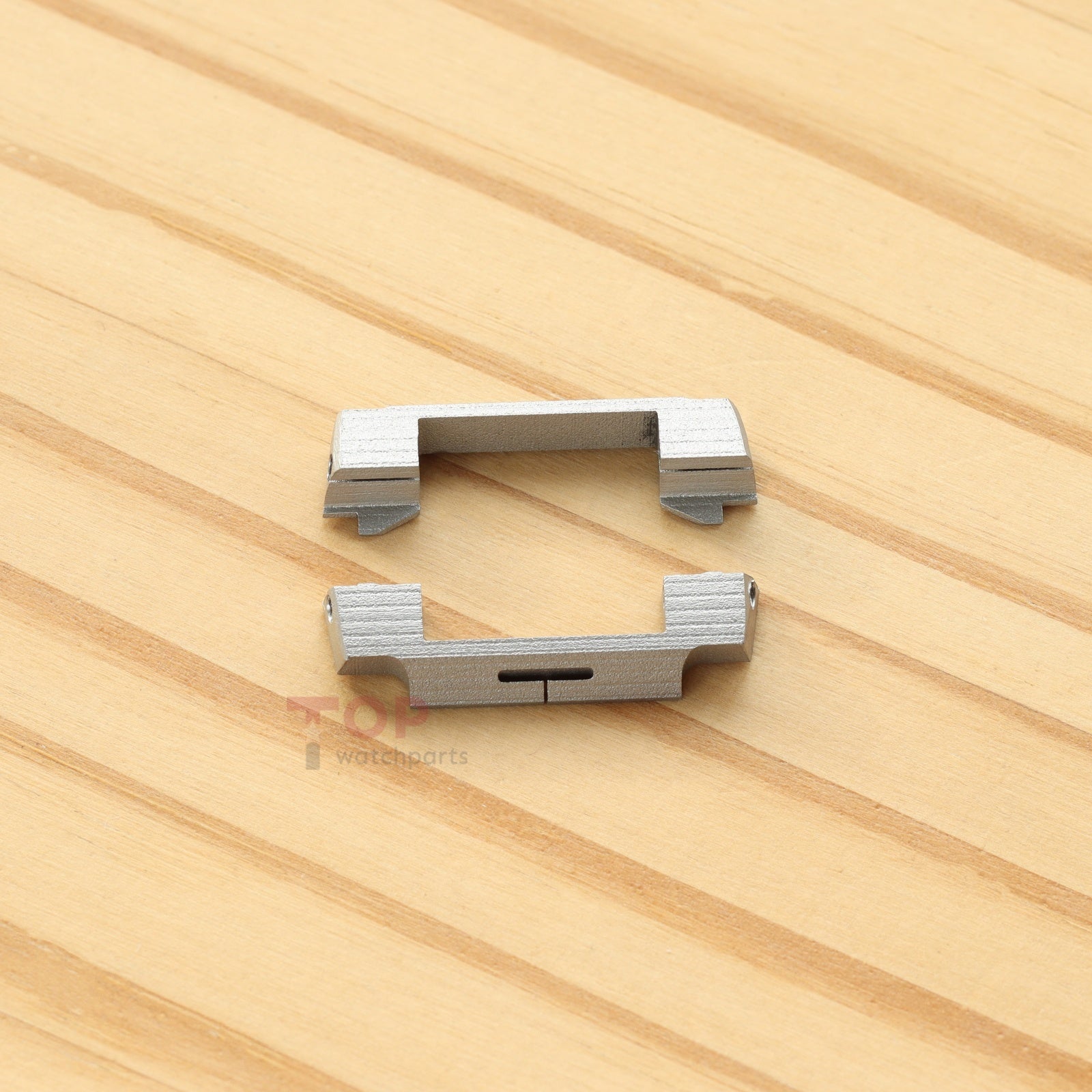 Leather Strap Insert Steel for IWC IW3227 Ingenieur 42mm Watch Band Link