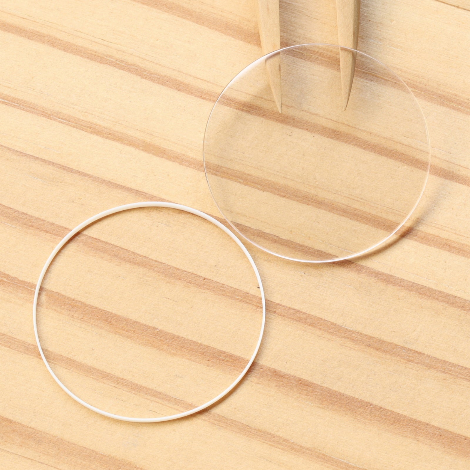 Double Domed Watch Sapphire Crystal&Gasket for Blancpain Villeret 4040-3642-55 40mm Glass