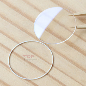 Double-sided AR Coating Watch Sapphire Crystal&Gasket for IWC Portofino Automatic IW4581/4590/4591 37mm Glass