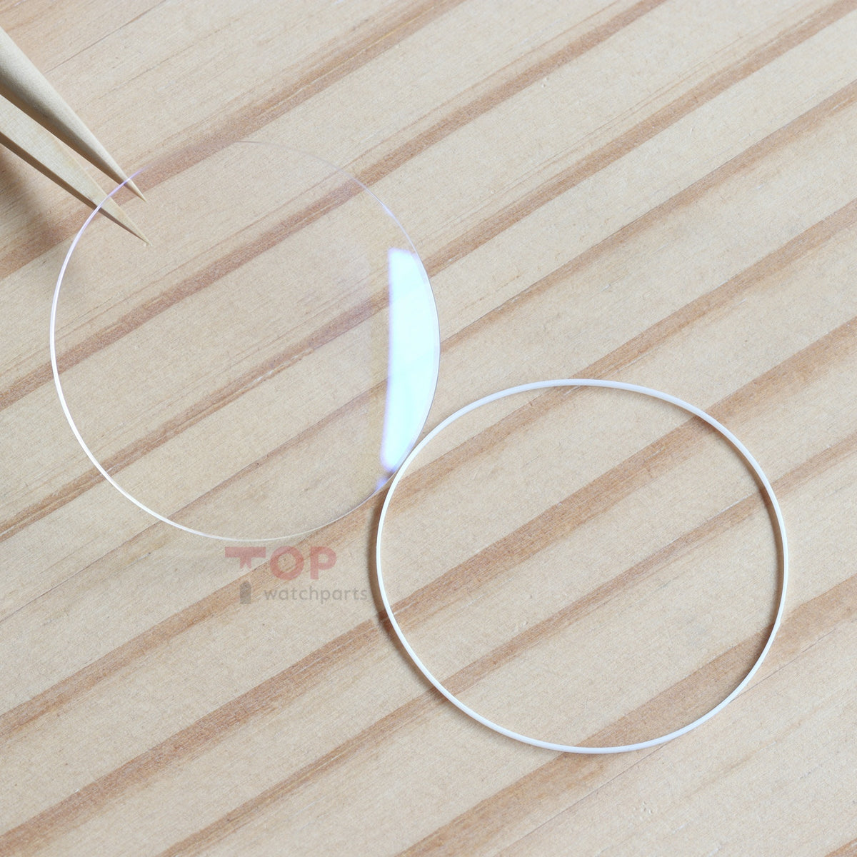 AR Coating Watch Sapphire Crystal&Gasket for IWC Portuguese Perpetual Calendar IW5021/5023/5032 44mm Glass