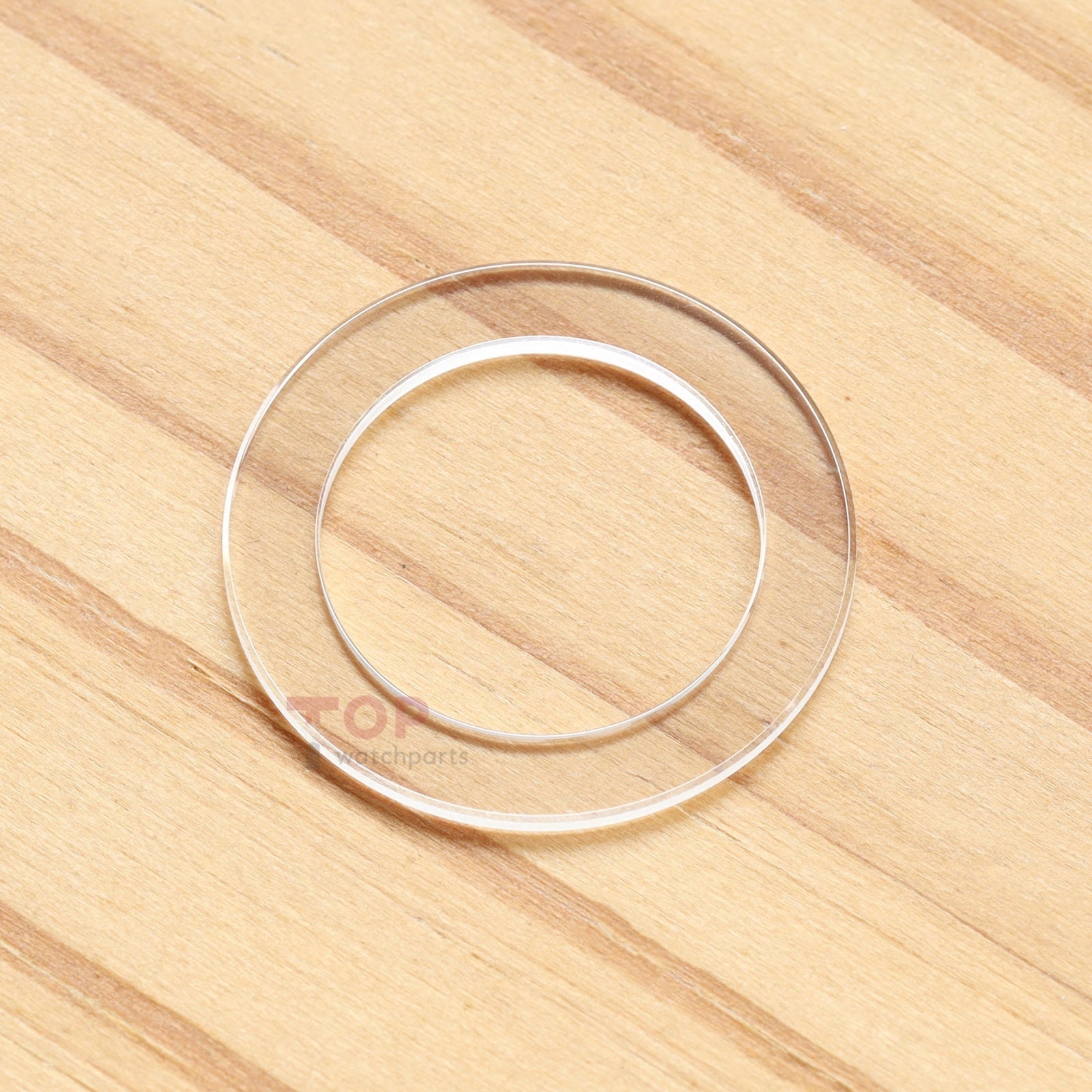Concentric circles Watch Sapphire Crystal for Chopard Happy Diamonds 20/6923 31mm Glass
