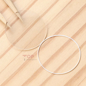 Double Domed Sapphire Crystal&Gasket for Vacheron Constantin VC Historiques 47101 38.5mm Watch Glass