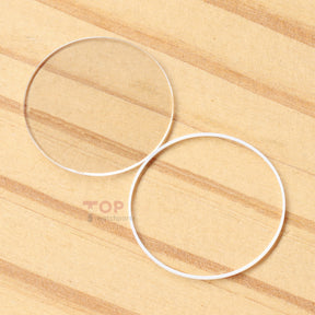 Double Domed Watch Sapphire Crystal&Gasket for Chopard Happy Sport 288948 38mm Glass